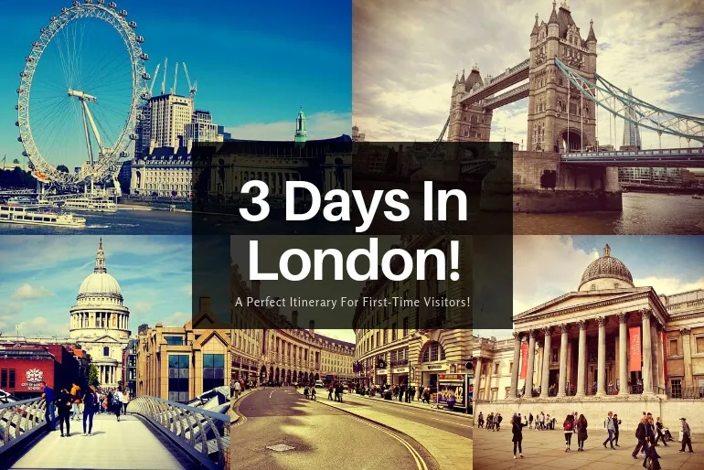 3 days in London